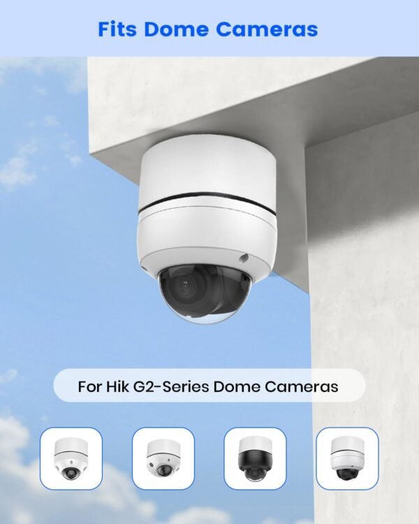 Caja de Conexiones Hikvision DS-1280ZJ-DM46 para Cámaras Domo