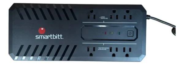 No Break Smartbitt SBNB480M 480VA / 240W con Regulador de Voltaje y Respaldo de Batería