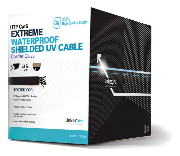 Cable UTP Categoría 6 para Exterior PRO-CAT-6-EXTLITES